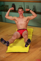 Model Henry Kane Naked Straight English Lad Uncut Enjoys Football & Gym