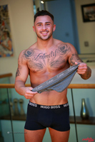 Model Jaxon North Naked Straight English Lad Uncut Enjoys Gym & Football