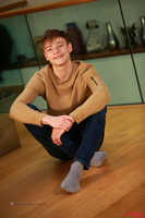 Model Brad Askew Naked Straight English Lad Uncut Enjoys Football & Boxing
