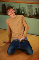 Model Brad Askew Naked Straight English Lad Uncut Enjoys Football & Boxing