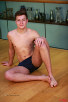 Model Jack Harper Naked Straight English Lad Uncut Enjoys Football and Gym