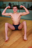 Model Jack Harper Naked Straight English Lad Uncut Enjoys Football and Gym