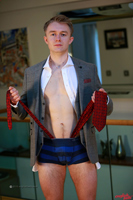 Model William Richards Naked Straight English Lad Uncut Enjoys Yoga & Gym