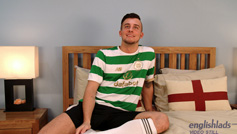 Young Pup Caeden Strips out his Football Kit and Fucks Himself with a Big Dildo!