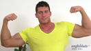 Big Muscular Body Guard Connell - Straight Hunk Plays with Dildos!