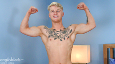 Straight Young Blond Craig gets his 1st Man Handling & his Big Uncut Cock Shoots Cum Everwhere!