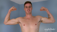 Straight, Tall & Muscular, Dan Shows us his Massive Uncut Cock - Its Thick as Well as Long!