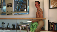 Straight Lifeguard Finn Wright Wanks His Big Uncut Cock and Shoots Everywhere!