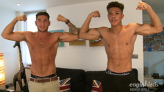 Straight Mates Harry and Dean are Massive Teases & Both Have Massive Uncut Throbbing Erections!