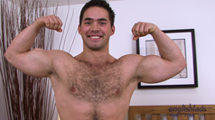 Str8 & How Hairy Jerry Vale - str8 hunk & how pumped up lets loose!