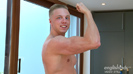 Young Str8 PT Lewis Shows off his Muscular Body & Solid Uncut Cock!