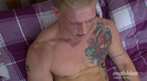 One Enthusiastic Wanker - Tom is Toned, Muscular, Tattooed - A Straight Hunk with a Big Uncut Cock!