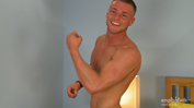 Confident & Flirty Straight Lad Tyler Shows off his Muscles & Big 9 Inch Uncut Cock!