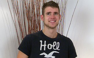Tall Hairy Young Man Kevin Strips & Shows His Hard Uncut Cock & Explodes Shooting Cum Everywhere!