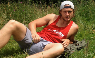 Home Movie - Handsome Aaron Wanks in the Park and Woods! EL Premium