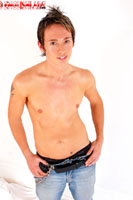 Model Christoper James Naked Gay English Lad Uncut Enjoys Running & Gymnastic