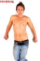 Model Christoper James Naked Gay English Lad Uncut Enjoys Running & Gymnastic