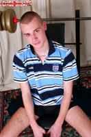 Model Rick Smith Naked Gay English Lad Uncut Enjoys Football and Kickboxing