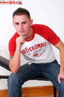 Model Stewart Edwards Naked Gay English Lad Uncut Enjoys Tennis