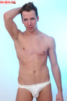 Model Anton Dickson Naked Gay English Lad Uncut Enjoys Football & Gymnastics