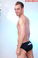 Model Liam Jon Naked Gay English Lad Uncut Enjoys Swimming & Running