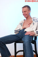 Model Drew Hughes Naked Gay English Lad Uncut Enjoys Tennis