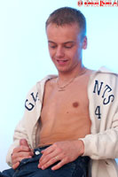 Model Drew Hughes Naked Gay English Lad Uncut Enjoys Tennis