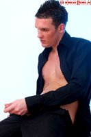 Model Patrick Black Naked Straight English Lad Uncut Enjoys Football, Gym & Tennis