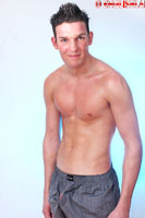 Model Patrick Black Naked Straight English Lad Uncut Enjoys Football, Gym & Tennis