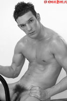 Model Patrick Black Naked Straight English Lad Uncut Enjoys Football, Gym & Tennis