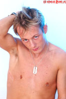 Model Paul Aura Naked Gay English Lad Uncut Enjoys Canoeing & Swimming