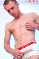 Model Declan Thomas Naked Gay English Lad Uncut Enjoys Swim and Gym