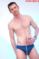 Model Drew Steel Naked Gay English Lad Uncut Enjoys Swimming & athletics