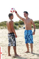 Model Bentley Race Naked Gay English Lad Uncut Enjoys Surfing and running