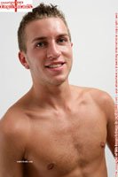 Model Alex Menzil Naked Gay English Lad Uncut Enjoys Volleyball, swim, tennis