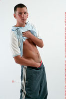 Model Ryan Carter Naked Straight English Lad Uncut Enjoys Football and Rugby