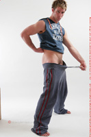 Model Josh Cage Naked Straight English Lad Uncut Enjoys Rugby, cricket and gym