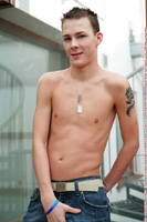 Model Troy Bolton Naked Gay English Lad Uncut Enjoys Kayaking