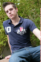 Model Chris Hay Naked Gay English Lad Uncut Enjoys Football