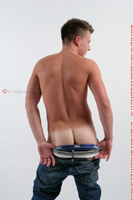 Model Sean Weeks Naked Gay English Lad Uncut Enjoys Gym and swim