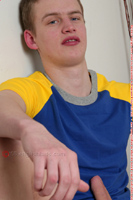 Model Danny Mackem Naked Straight English Lad Uncut Enjoys football & squash