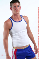 Model Jacob Sims Naked Straight English Lad Uncut Enjoys Swim & football