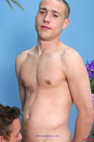 Model David Walker Naked Straight English Lad Uncut Enjoys Football