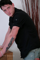 Model Anthony Carson Naked Straight English Lad Uncut Enjoys Football & gym