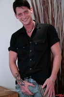 Model Anthony Carson Naked Straight English Lad Uncut Enjoys Football & gym