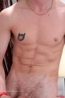 Model Malcolm Troke Naked Straight English Lad Uncut Enjoys Surfing & football