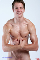 Model Aaron Read Naked Straight English Lad Uncut Enjoys Martial arts