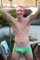 Model Joe Duncan Naked Straight English Lad Uncut Enjoys Gym and Rugby