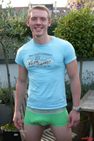 Model Joe Duncan Naked Straight English Lad Uncut Enjoys Gym and Rugby