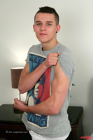 Model Stewart Hammond Naked Straight English Lad Uncut Enjoys Biking & Football